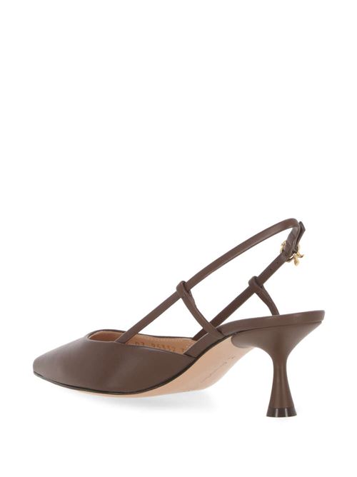 Chocolate brown calf leather sandal Gianvito Rossi | G9533255LACVITBROW